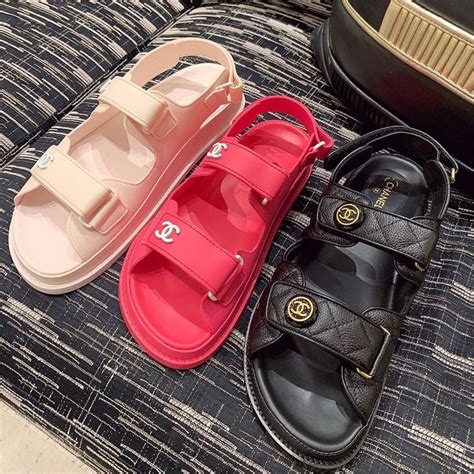 chanel dad sandals buy online|chanel dad sandals 2020 price.